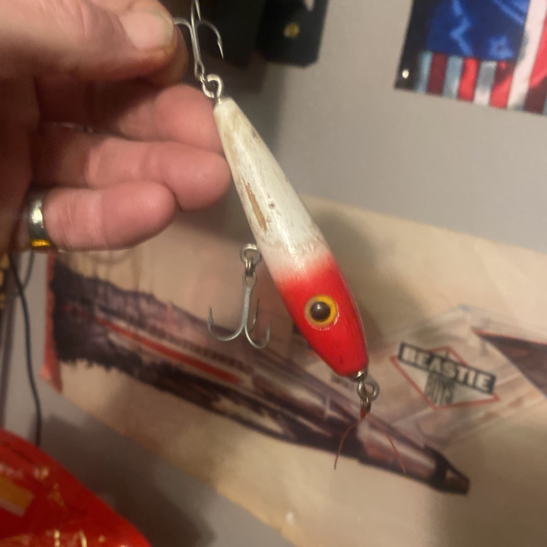 Antique Fishing Lure (wooden)