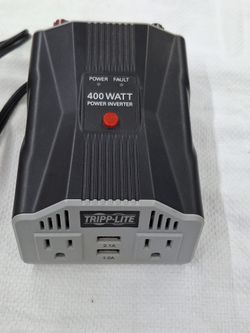 Tripp Lite 400 Watt Power Inverter Working Missing Jumper Cables 