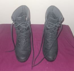 Womens Timberland Camdale Black Nubuck Suede Size 8