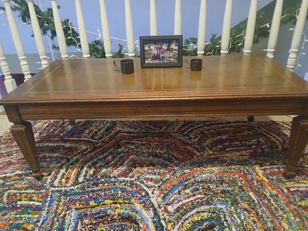 Dark Wooden Table