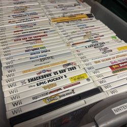 Nintendo Wii Games