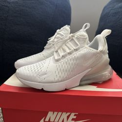 Nike Air Max 270 White (GS 5) – Worn 2–3x
