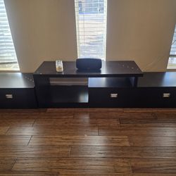 Baxton Studio Marconi Asymmetrical TV Stand