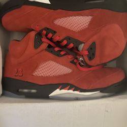 Air Jordan Ragging Bull 5s Size 12