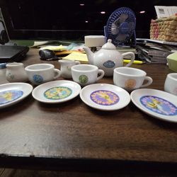 11 Piece Disney Tea Set