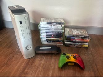 Xbox 360 Bundle + 21 Games + OG Xbox Games