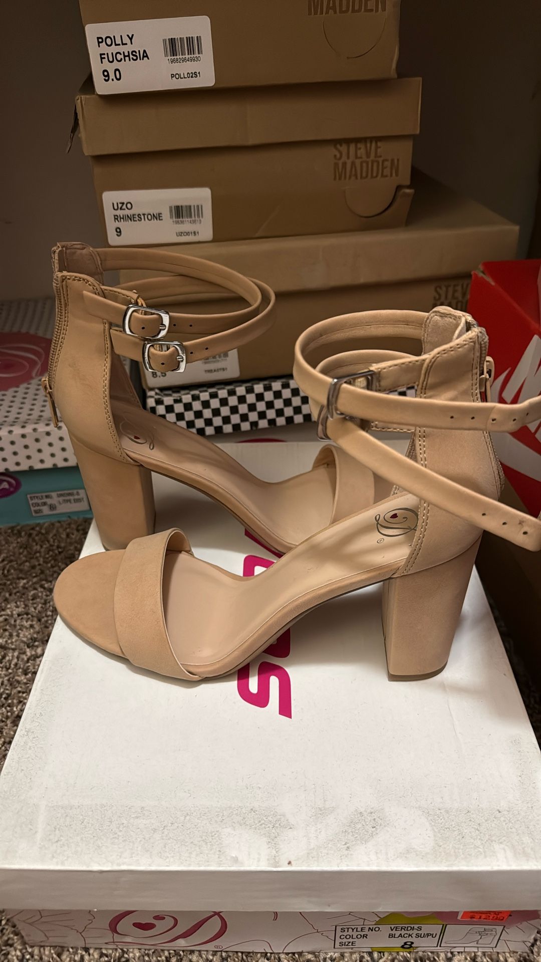 Beige Heels