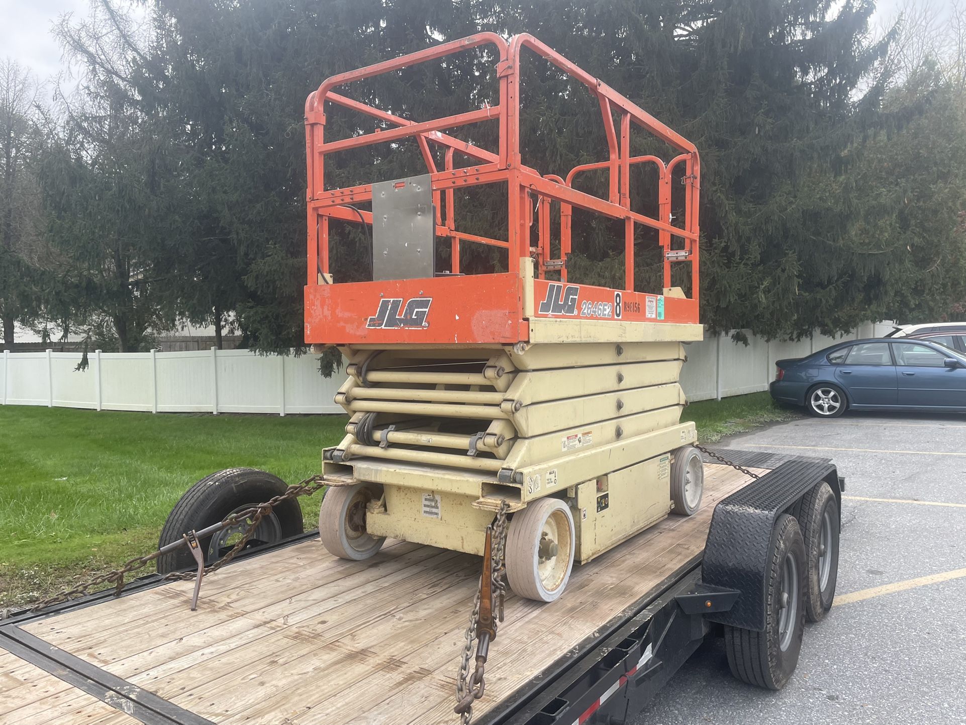 26ft Electric Scissor Lift