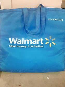 Walmart hot cold insulated bag