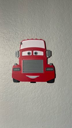 Disney Cars Mack Truck & Mrs FriterWall Decor