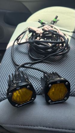 Baja designs amber with clear leans  S1 with  hardness
