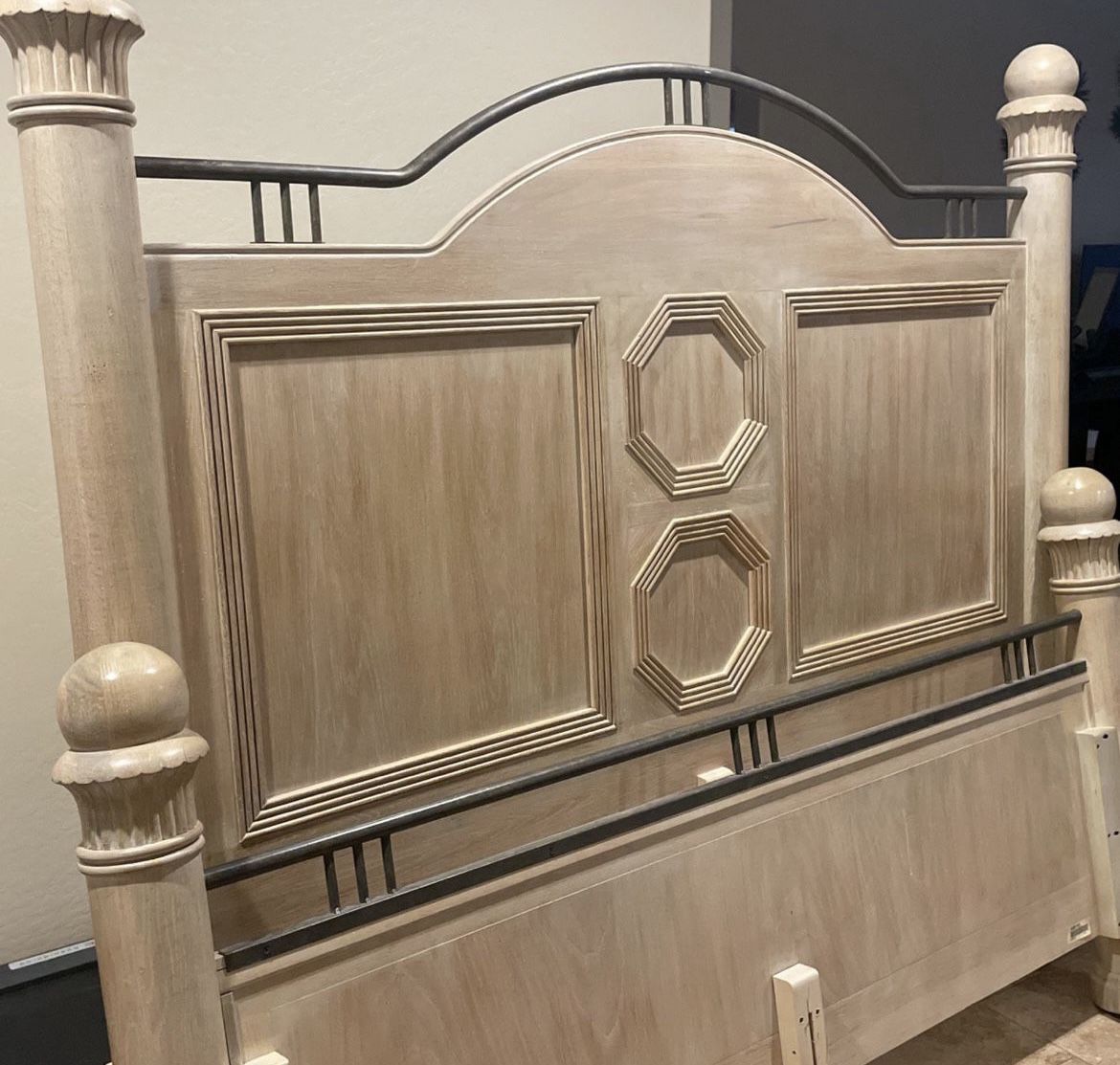 King Bed, Dresser, and Buffet