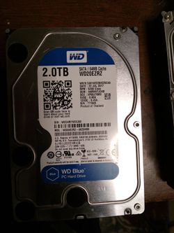 WD Blue 2TB 3.5" SATA Hard Drive
