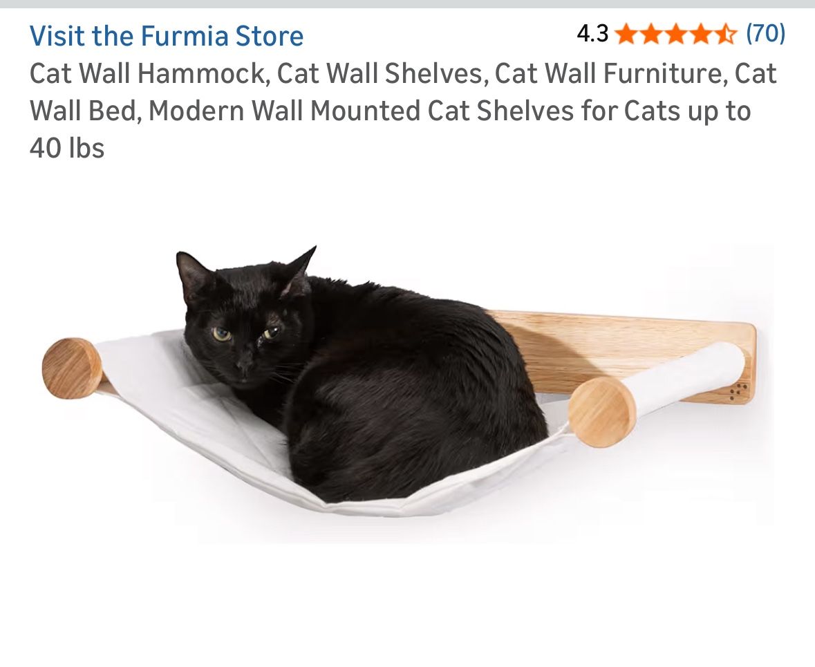 Cat Hammock (wall mounted)