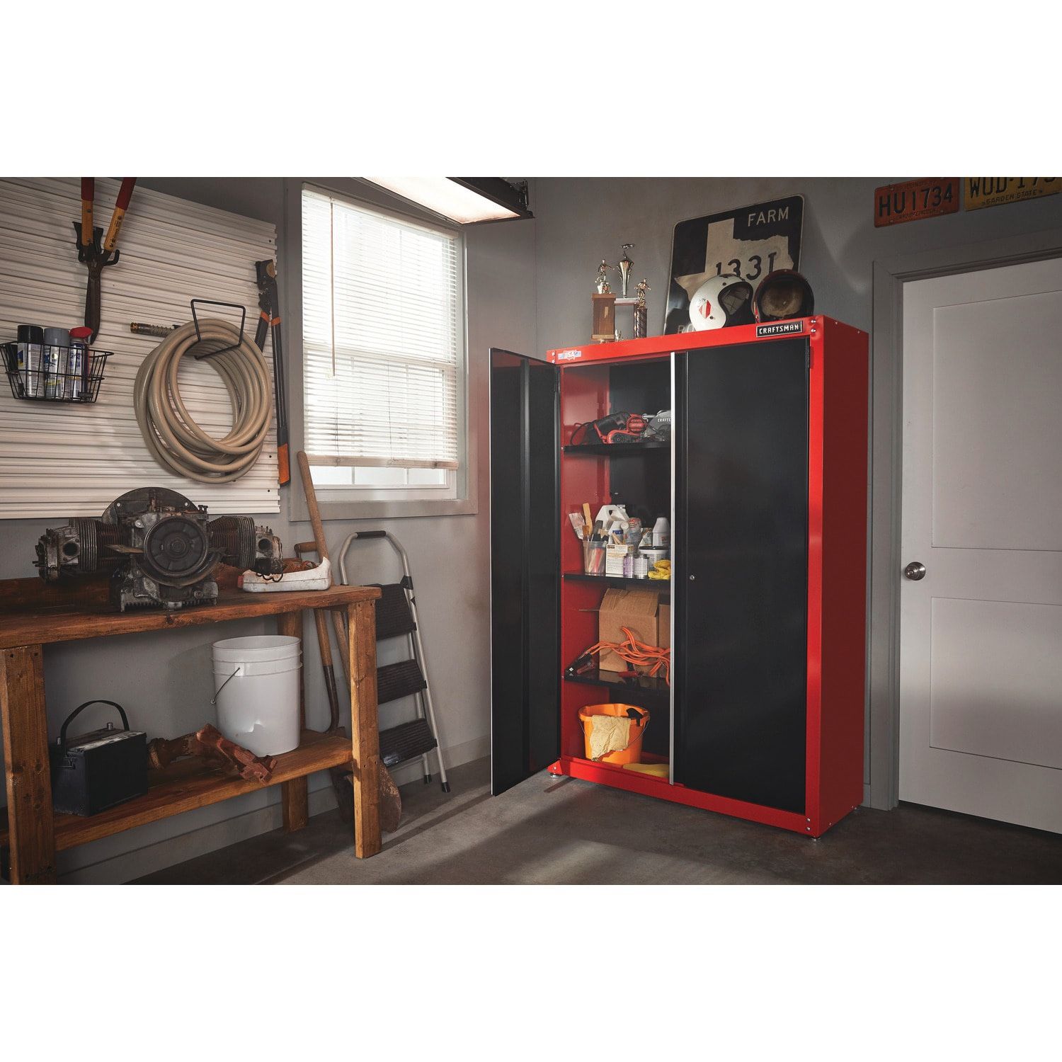 4ft Wide Storage Craftsman Tool Box Cabinet For Garage Or Warehouse