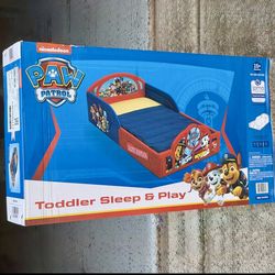 New! Paw Patrol Toddler Bed
