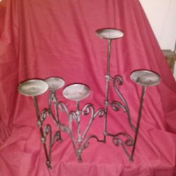 "True Wrought Iron" Candle Holder