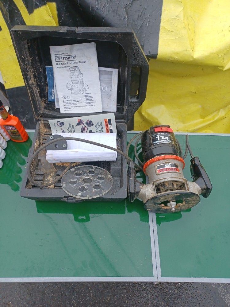 Craftsman One 1/4 Horsepower Router