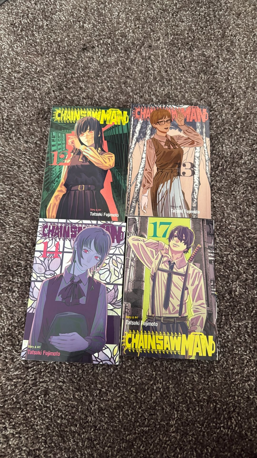 Chainsawman Vol 12-14, 17