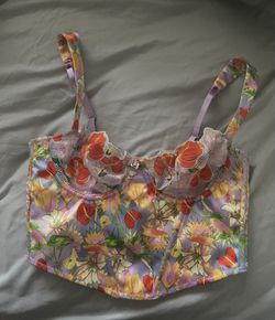 Floral Bustier