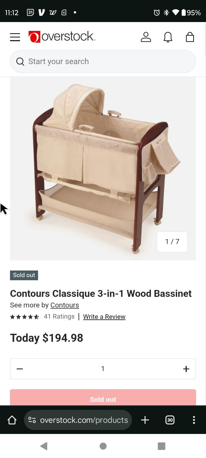 3-in-1 Bassinet