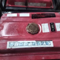 Two Generators 150 Bucks One Needs To Pull Rope Cover Fixed The Other One Turns Over Good They're Both Need A Car Clean I Ain't Got Time To Mess With 