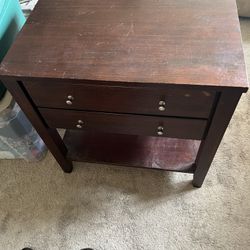 Nightstand End Table