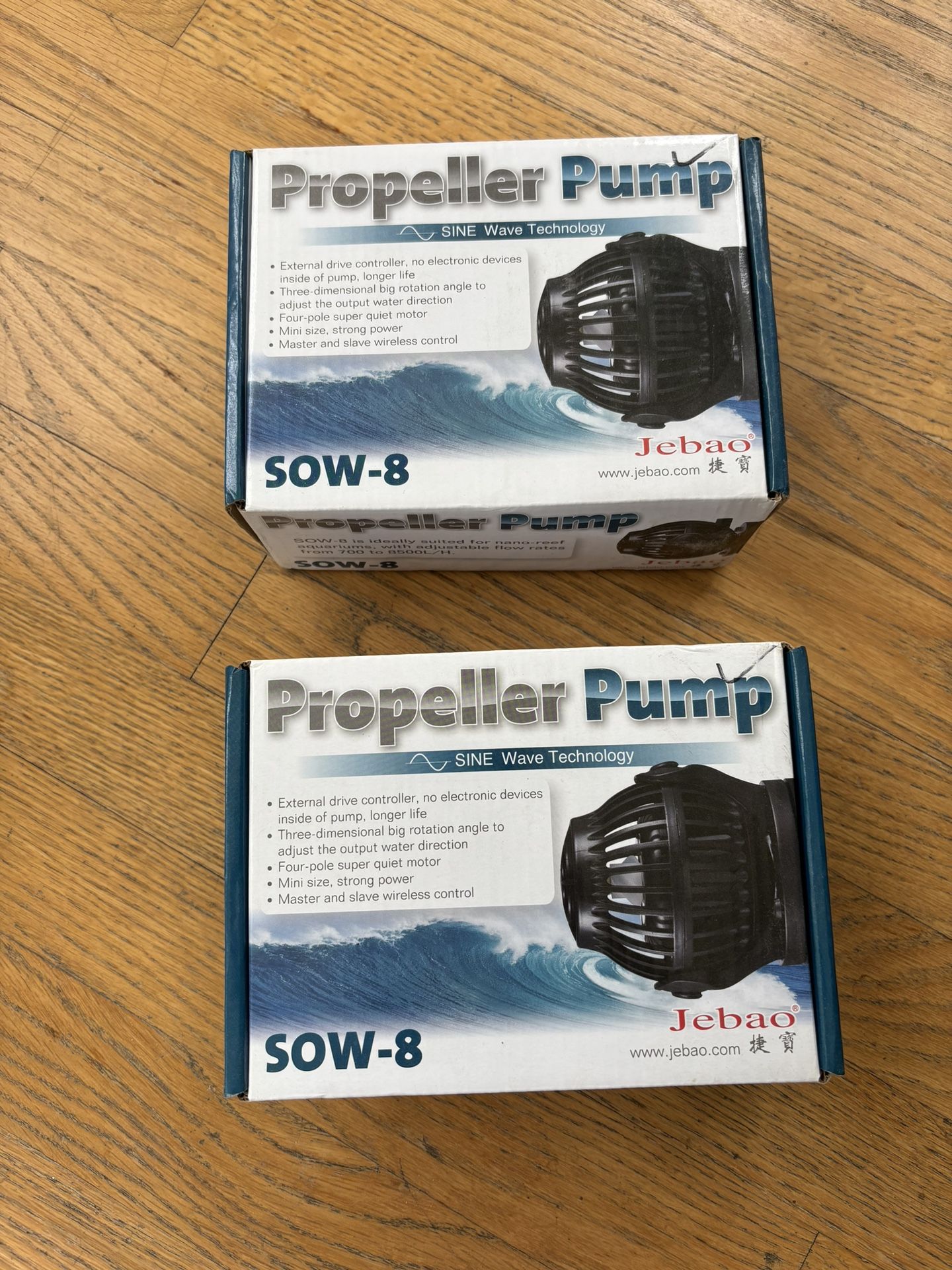 Je so SOW-8 Propeller Pump (2 Pumps)