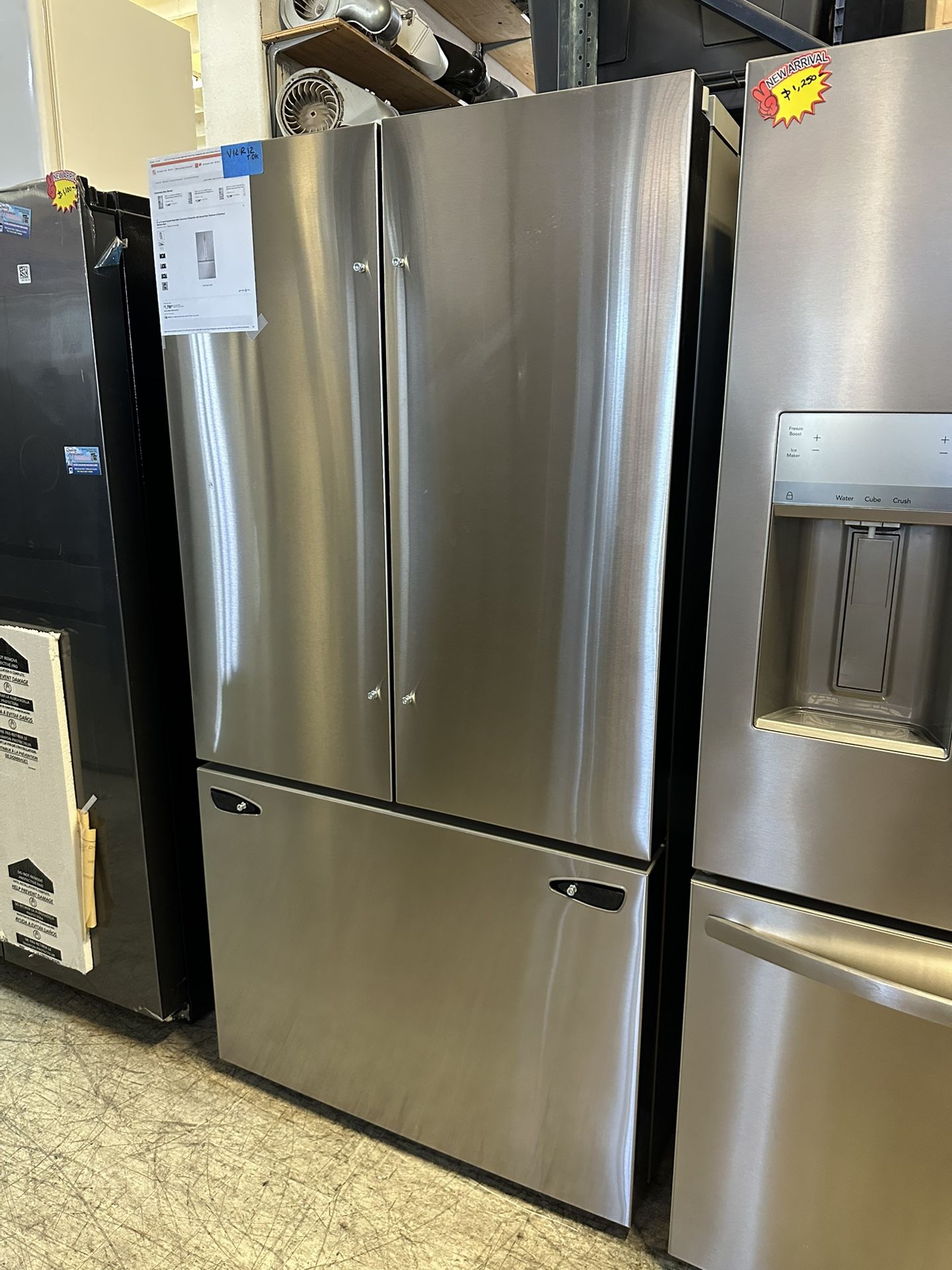 LG Counter Depth Bottom Freezer Refrigerator Fridge 
