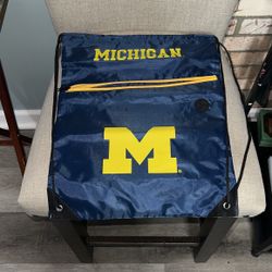 Michigan Wolverines Draw String Backpack