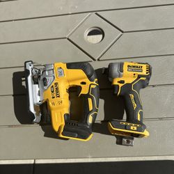 Dewalt Jigsaw And Impact Bundle (tool Only)