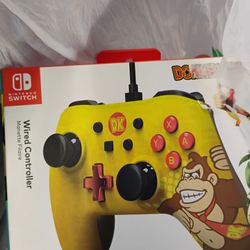 Donkey Kong Country Wired Controller For Nes Switch 