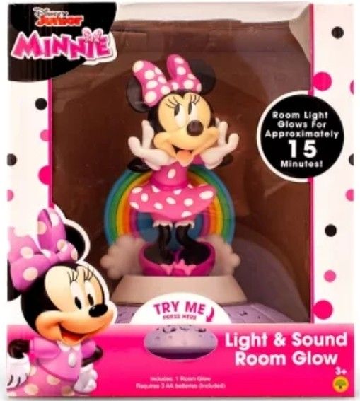 Minnie mouse night light.