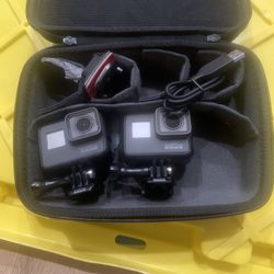 GoPro Hero5 Black 4K Action Cameras Bundle