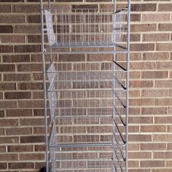 The Container Store Basket Storage Organizer OBO