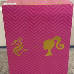 Barbie Pink Wine Glasses Dragon X New In Box