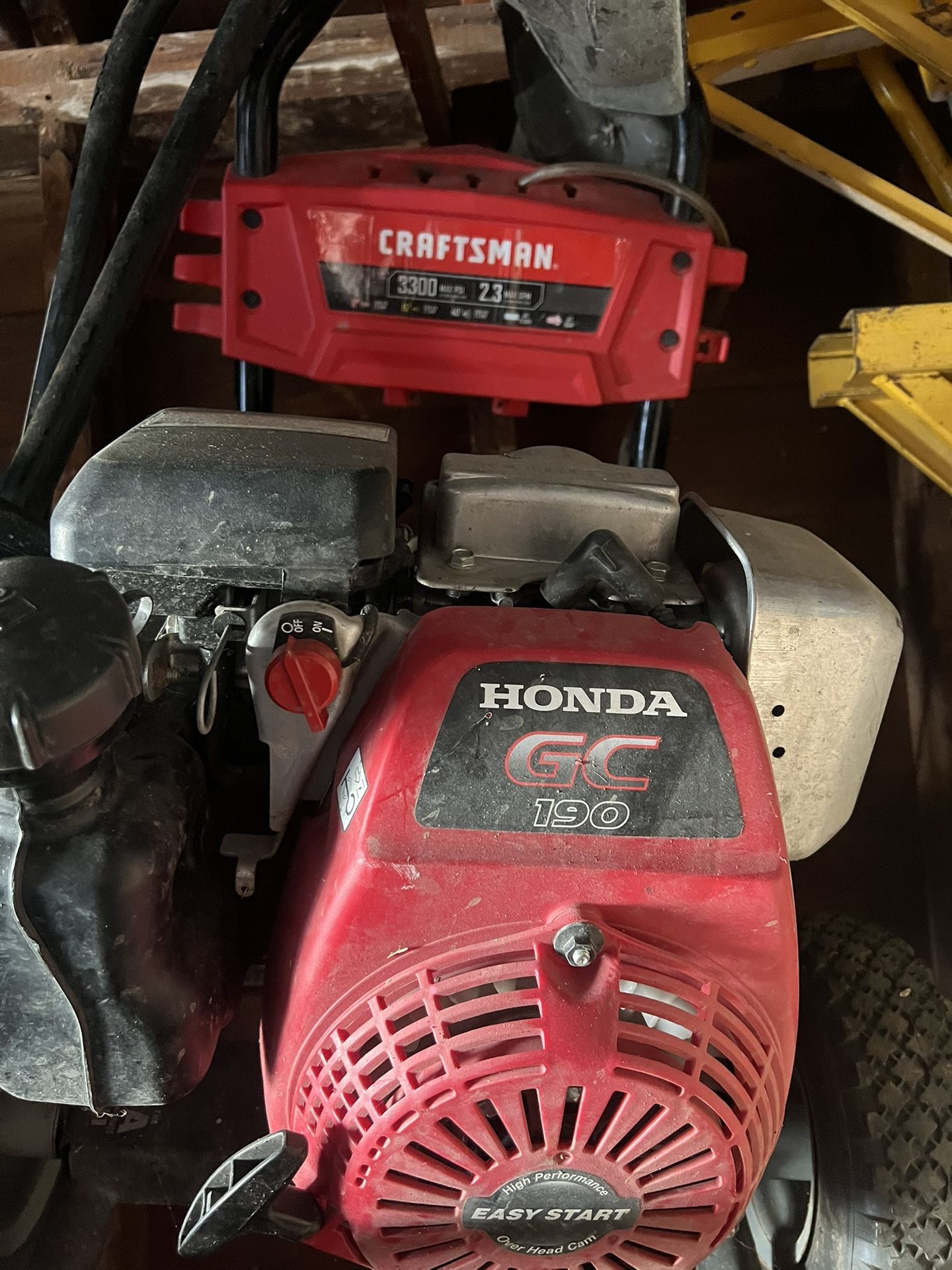 Pressure Washers Both Run