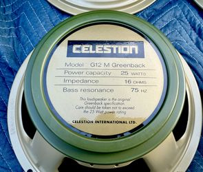 Celestion Greenback - G12M  UK