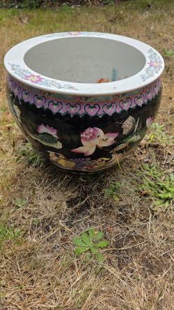 Planter pot Asian art