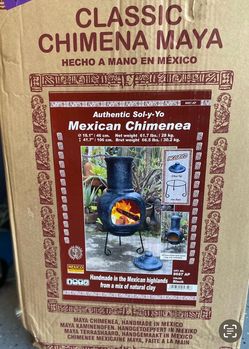NIB Maya Mexican Chimenea Chimena