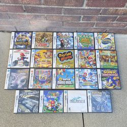 Nintendo Ds Games Authentic 