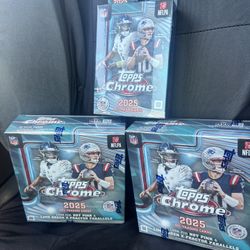 TOPPS CHROME MEGA BOX AND HANGER 