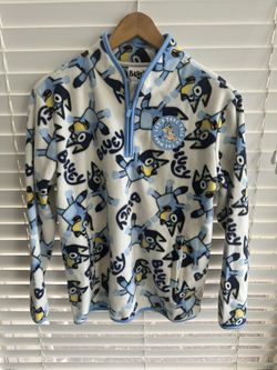 Never Worn Bluey Fleece Size Youth Large…Original Price $49.99