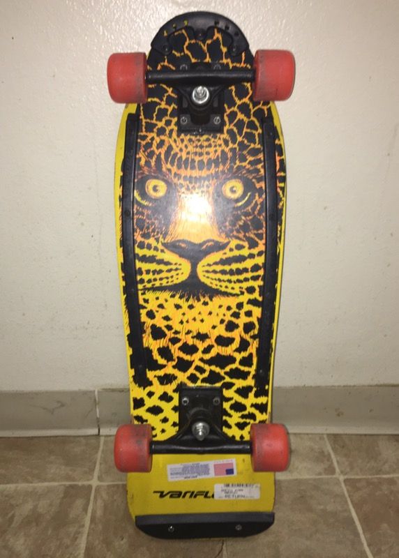 Vintage Variflex old school skateboard. Made in USA