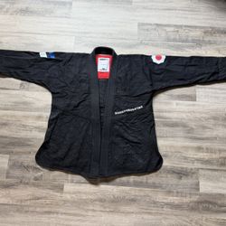 Hyperfly Judofly Black Judo Gi Jacket Only - Adult Size 3 - Excellent Condition (No Pants)