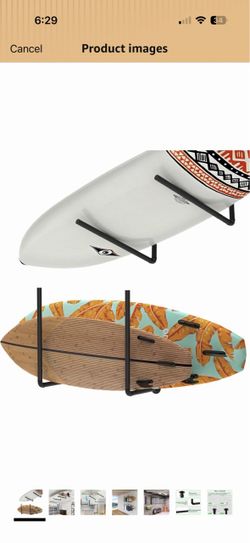 Paddleboard Surfboard Storage Rack,3 in 1 Overhead Ceiling Storage Rack, Garage Storage Rack & Kayak Rack Wall Mount Organization & Adjustable Ladder