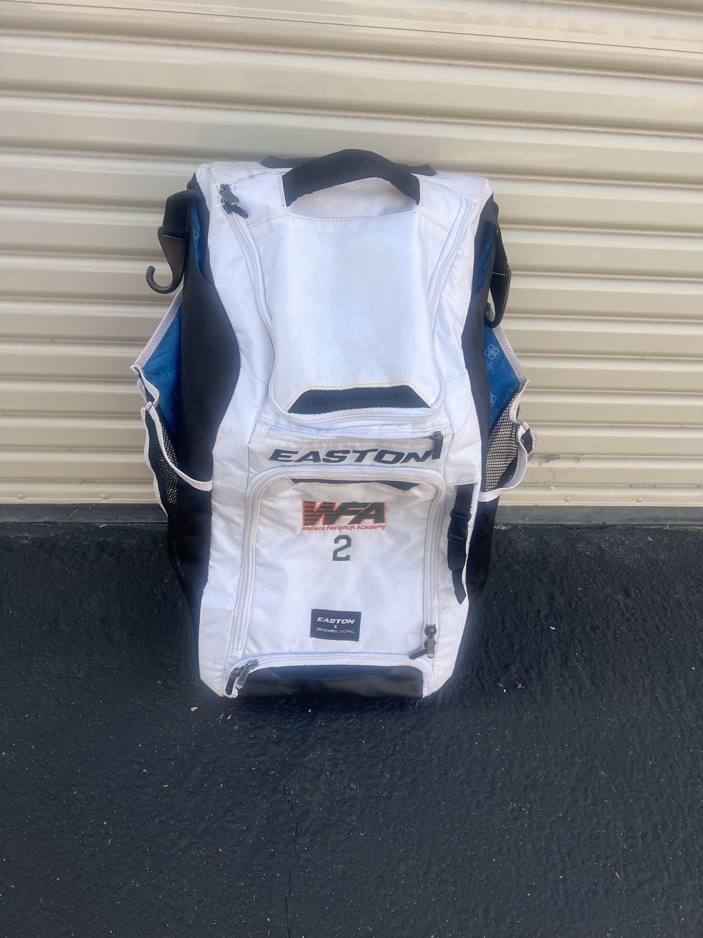 Easton Jen Schro Wheeled Catcher's Bag