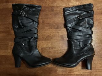 Women’s black boots