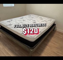Full size pillow top mattress