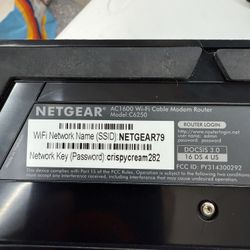 Netgear C6250 WiFi Router